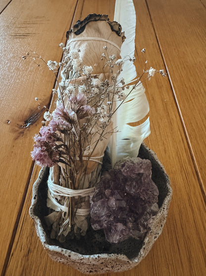 'Whispering Meadow' Sage Smudge Stick