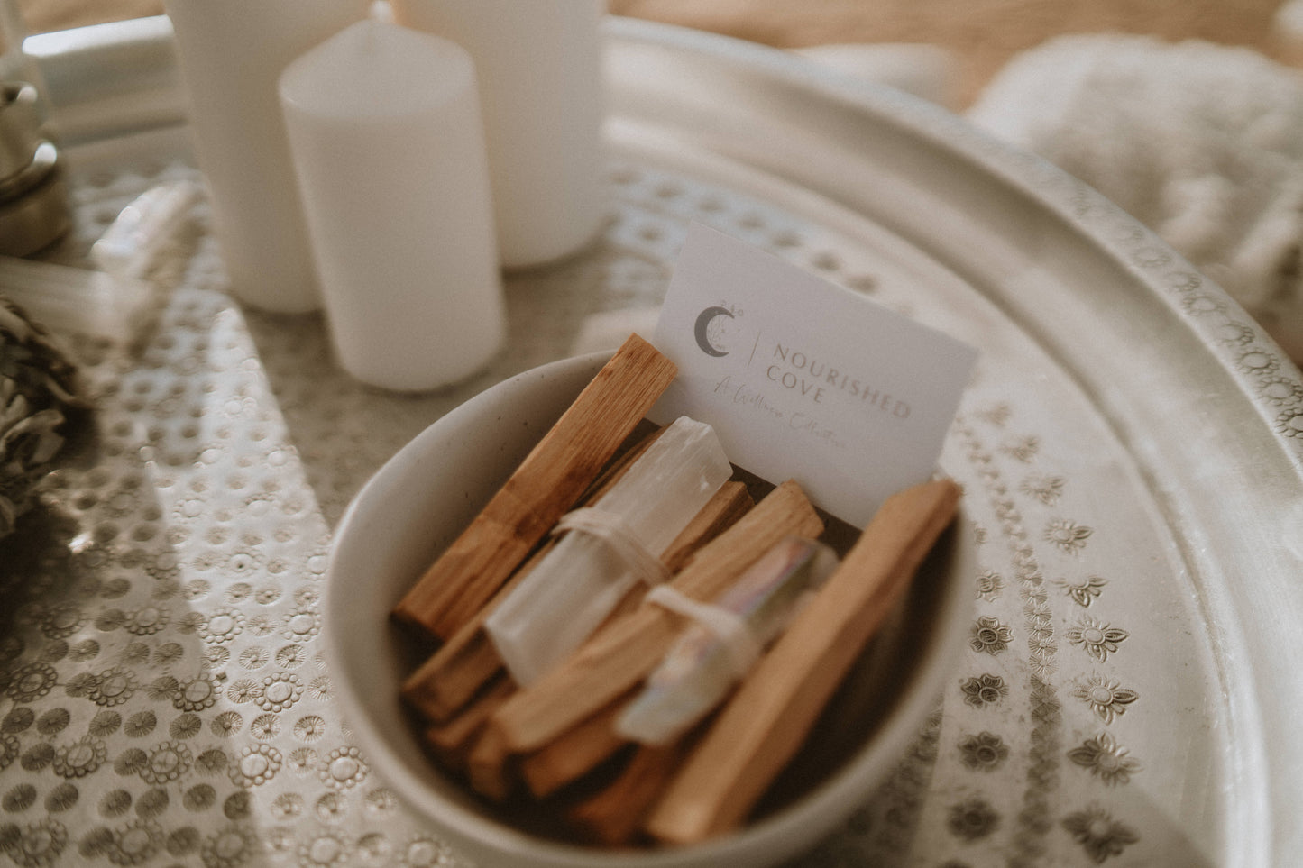 Palo Santo + Selenite Bundle